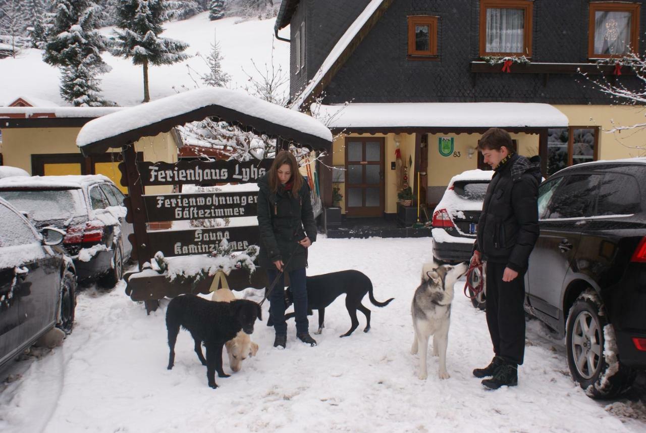 Ferienhaus Lyhs Fehrenbach Buitenkant foto